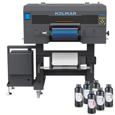 A3 UV DTF Printer With i3200 Print Heads, White Ink Stirring,Printing Width 30cm, Professional Industrial UV Printing Machine, All-in-One UV Transfer Printer for Glass,Metal,Wood,Tumblers,Phone Cases