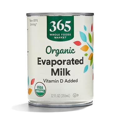 365 by Whole Foods Market, Organic Evaporated Milk, 12 oz