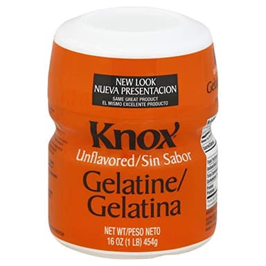 Knox Unflavored Gelatin (16 oz Jugs, Pack of 12)