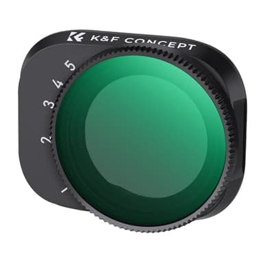 K&F Concept Mini 3 Pro Variable ND2-32 (1-5 Stop) ND Filter Compatible with DJI Mini 3 Pro, 28 Multi-Coated Mini 3 Pro Accessories
