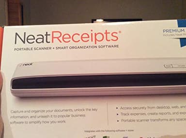 NeatReceipts 2005137 Premium Portable Sheet-fed Mobile Scanner