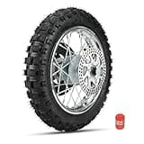 FVRITO Rear Wheel Assembly Replacement for Razor MX500 MX650 SX500 Mini Dirt Rocket Bike 2.50-10 2.50x10 Tire Tube Rim Chain Sprocket Axle Brake Rotor Parts