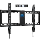 Mounting Dream TV Mount Fixed for Most 42-84 Inch Flat Screen TVs, TV Wall Mount Bracket up to VESA 600 x 400mm and 132 lbs - Fits 16"/18"/24" Studs - Low Profile and Space Saving MD2163-K