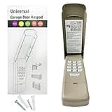 Universal Garage Door Opener Keypad for Liftmaster Chamberlain Craftsman Wayne Dalton Openers Produced since 1993, Wireless Keypad Keyless Entry, Replaces 877/878MAX 377/977/877/66LM,Safe Security+2.0