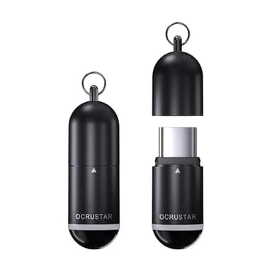 Ocustar IR Universal Remote Control Adapter for Phone, [MFi Certified] Smart IR Blaster for TV/AC/DVD/STB Compatible with Samsung, Sony, Panasonic, Sharp, LG and More, Work with iOS/Android (USB-C)