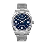 Rolex Oyster Perpetual 41mm Automatic Blue Dial Men's Watch 124300-0003