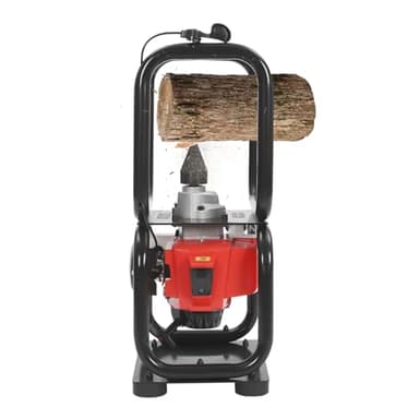 CRYBY Gas Powered Wood Splitter, 64CC 2-Stroke Gasoline Firewood Splitter Gas Log Splitter with Toolkit Bag, Portable Log Cutter Machine Firewood Processor for Firewood Splitting & Forestry Harvesting