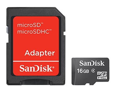 SanDisk Mobile Class4 MicroSDHC Flash Memory Card- SDSDQM-B35A with Adapter 16GB