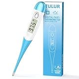 Thermometer for Adults and Kids with 8 Seconds Fast Accurate Reading, Accurate & Safe Baby Thermometer for Oral, Rectal or Under Arm Use, Digital Thermometer with Fever Alarm, Large LCD Display