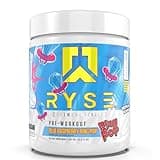 Ryse Element Series Pre-Workout | Everyday Pre-Workout | Beta Alanine, NO3-T Nitrates | 200mg Caffeine | 25 Servings (Blue Raspberry Ring Pop)