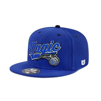Ultra Game NBA Official Men’s Snap Back 3D Embroidered Team Logo Baseball Cap Hat - Unisex, Orlando Magic, Team Color, 1SIZE