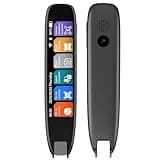Scan Reader Pen for OCR Digital Translation Pen with Touch Screen, 142 Language Translator Device,Text to Speech Scan Reading Pen for Dyslexia, Two-Way Instant Translator Pen for Students Adults