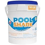 68% Calcium Hypochlorite Pool Shock for Swimming Pools - Chlorine Granules Swimming Pool Shock 50 lbs Bucket - Pool Chlorine for Inground and Above Ground Pool Treatment, Saltwater (50lbs)