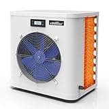 Villastar Swim Pool Heater, Electric Pool Heater for Above Ground Pool, Spas, Inground Pool Heat Pump 16000 BTU/hr, Up to 5000 gallons, Fit 15/18/24 Foot Pool, 110V swimming pool heaters YC-005-FNEW