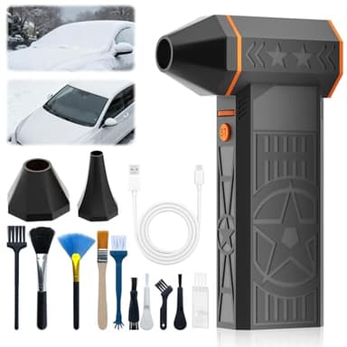 2026 Upgrade Suptruck Frostblazer Thermal Snow Blower, Portable Suptruck Frostguards Thermal Blower, Snow Blower with Efficient Turbine Tech, Portable for Car Windshield Defrost, Snow Removal