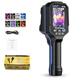 NOYAFA NF-524 Thermal Imaging Camera,120x90 IR Resolution Thermal Imager,Thermal Imager with Laser Pointer,2.8" LCD Screen,Handheld Infrared Camera,-4°F~752°F Range,25 Hz Refresh Rate Thermal Camera