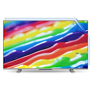 Anti Glare TV Screen Protector for 65 InchTV, Indoor Outdoor Anti Glare TV Film Blue Light Screen Frosted Film