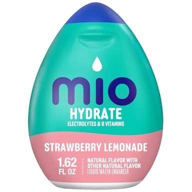 mio Hydrate Strawberry Lemonade Flavored with other natural flavor Liquid Water Enhancer, 1.62 fl oz Bottle