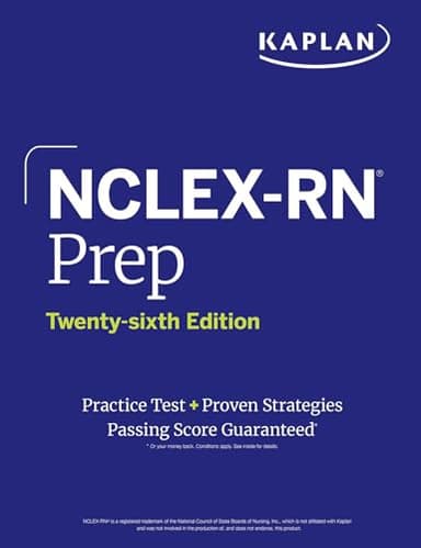 NCLEX-RN Prep, Twenty-sixth Edition (2026): Includes 1 Full Length Practice Test + Proven Strategies (Kaplan Test Prep)