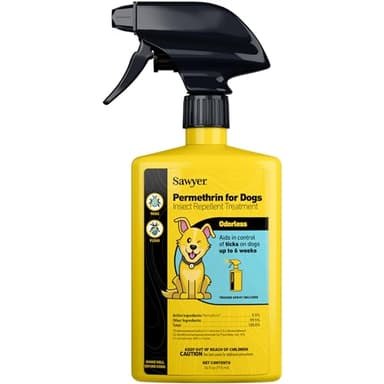 Sawyer Products SP624 Permethrin, Permethrin for Dogs Insect Repellent Treatment