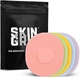 Skin Grip CGM Patches for Medtronic Guardian (20-Pack), Waterproof & Sweatproof for 10-14 Days, Pre-Cut Adhesive Tape, Continuous Glucose Monitor Protection (Pastel Pack)