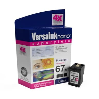 VersaInk-Nano 67 MS Premium MICR Black Ink Cartridge for Check Printing
