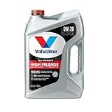 Valvoline™ Full Synthetic High Mileage with MaxLife™ Technology SAE 0W-20 Motor Oil 5 QT, (Model: 852399)