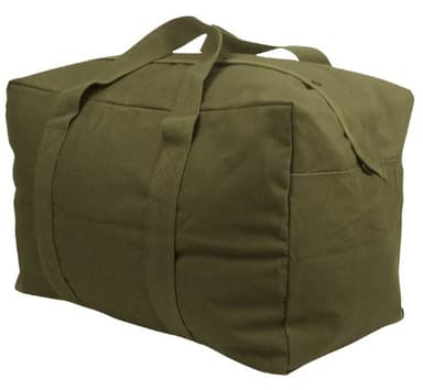 Rothco Canvas Parachute Cargo Bag (Olive Drab, 24" x 15" x 13")