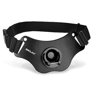 SAN LIKE Fishing Belt Rod Holder Aluminum Fighting Belt - Adjustable Aluminum Waist Fighting Belt rod belt Stand-up Offshore Gimbal Padded (Black)