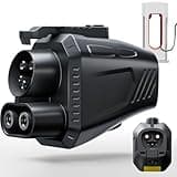 For Tesla Supercharger to CCS1 Charger Adapter, Max 500A 1000V Fast Charge Electric Vehicle Charging Adapter, NACS to CCS Compatible with Tesla Supercharger Adapter Fit for Most Ford, Rivian EVs