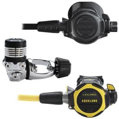 Aqualung LEG3ND Elite Black Edition Yoke Regulator and Octo
