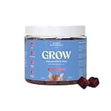 Akasha Superfoods Grow Hair & Beauty Gummies, Supplement with Zinc, Vitamin E, Astaxanthin, Kelp, & Pumpkin Seed, Plant Based Gummies for Women & Men, Gluten Free, Vegan, American Made, 60 Count