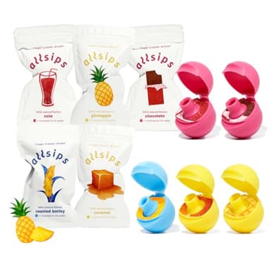 allsips 5 Refresher ScentSip Flavor Pods for Air Water Bottle