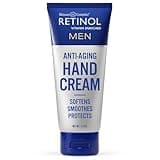 Retinol Anti-Aging Hand Cream – The Original Brand For Younger Looking Hands –Rich, Velvety Hand Cream Conditions & Protects Skin, Nails & Cuticles (Men's)