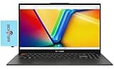 ASUS Vivobook Home & Business Laptop (Intel i9-13900H 14-Core, 16GB LPDDR5 4800MHz RAM, 1TB PCIe SSD, Intel Iris Xe, 15.6" 120 Hz 3K UHD (2880x1620), Fingerprint, Win 11 Pro) with Dockztorm Hub