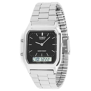 Casio AQ-230A-1DMQYEF Mens Combi Bracelet Watch