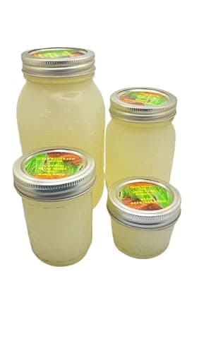 Aloe Vera Gel 100% Pure Natural (Unprocessed) Organic, no additives, Chemicals, thickeners or Water Added. Just Pure Aloe Vera (8 oz)