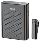 Jkoailiwi Portable Voice Amplifier with Wireless Lapel Microphone for Teachers, Tour Guide, Elderly, Wireless Voice Amplifier for Classroom, Clip On Microphone System Speaker, Teacher Must Haves