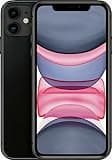 Apple iPhone 11, US Version, 128GB, Black - Unlocked (Renewed)