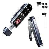 RUIZU 64GB USB MP3 Player with Bluetooth 5.3, Clip Jam Portable Music Player for Sports Running, USB MP3 Player Stick with FM Radio, Voice Recorder, Digital Audio Shuffle Repeat, Phone File Transfer