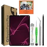 RepairPartsPlus for iPad Pro 12.9 (3rd Gen | 4th Gen) Screen Replacement LCD Display + Touch Digitizer Premium Kit (A1876 A1895 A1983 A2014 A2229 A2069 A2232 A2233) + PCB Board, Tools, Adhesive, Guide