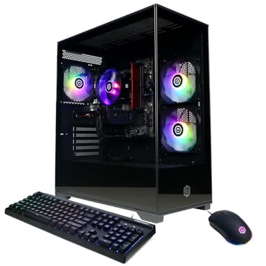 CyberPowerPC Gamer Xtreme VR Gaming PC, Intel Core i5-13400F 2.5GHz, GeForce RTX 5060 8GB, 16GB DDR5, 1TB PCIe 4.0 SSD, WiFi Ready & Windows 11 Home (GXiVR8060A40)