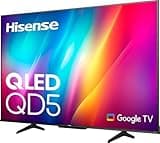 Hisense 50" Class QD5 Series QLED 4K UHD Smart Google TV 50QD5N (Renewed)