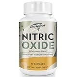 Nitric Oxide Supplement for Men - Precursor and Phytonutrient Blend for Energy, Oxygenation, and Blood Pressure (1 Pack)