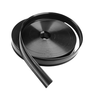 1" Black Vinyl Trim Molding Screw Cover RV Boat Camper Travel Trailer (100 ft)