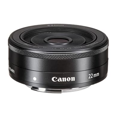 Canon EF-M 22mm f2 STM Compact System Fixed Lens (Renewed)