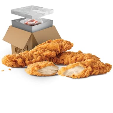 Grumpy Butcher Breaded Chicken Breast Tenderloins, 5 Pounds (Pack of 1) - Ready to Cook Natural Chicken Tenders - Premium Poultry Breed No Antibiotics & Hormones