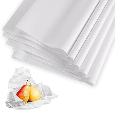 25 Sheets Acid-Free Archival Tissue Paper - 20 x 30 Inch, Protects Clothing & Linen Gifts