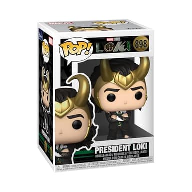 Funko Pop Marvel: Loki - President Loki Vinyl Bobblehead - Collectable Vinyl Figure - Gift Idea - Official Merchandise - Toys for Kids & Adults - Superheroes Fans - Model Figure for Collectors