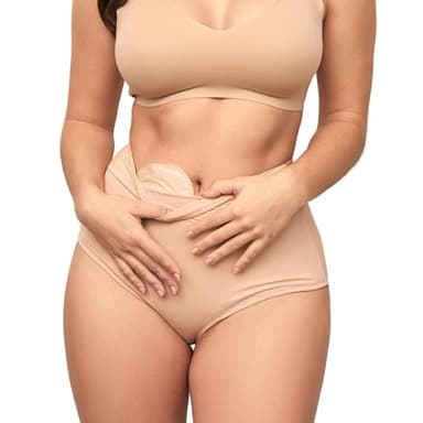 SIIL Ostomy Underwear for Women Beige for Ostomy Bag Covers, Stoma Slips for ostomy Bags XS-XXL Made in Europe (M)